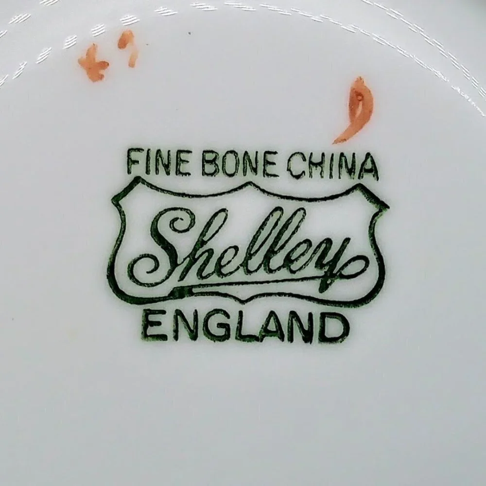 Shelley England delicate yellow